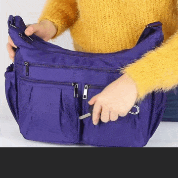 Waterproof Fashion Nylon Messenger Crossbody Bag MT0022