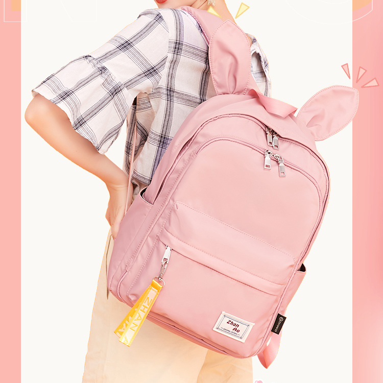 Cute Multifunction Rabbit Large Capacity School Bag Backpack MT0045