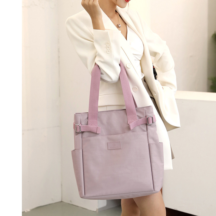 Graceful Lightweight Waterproof Canvas Tote Shoulder Bag MT0051