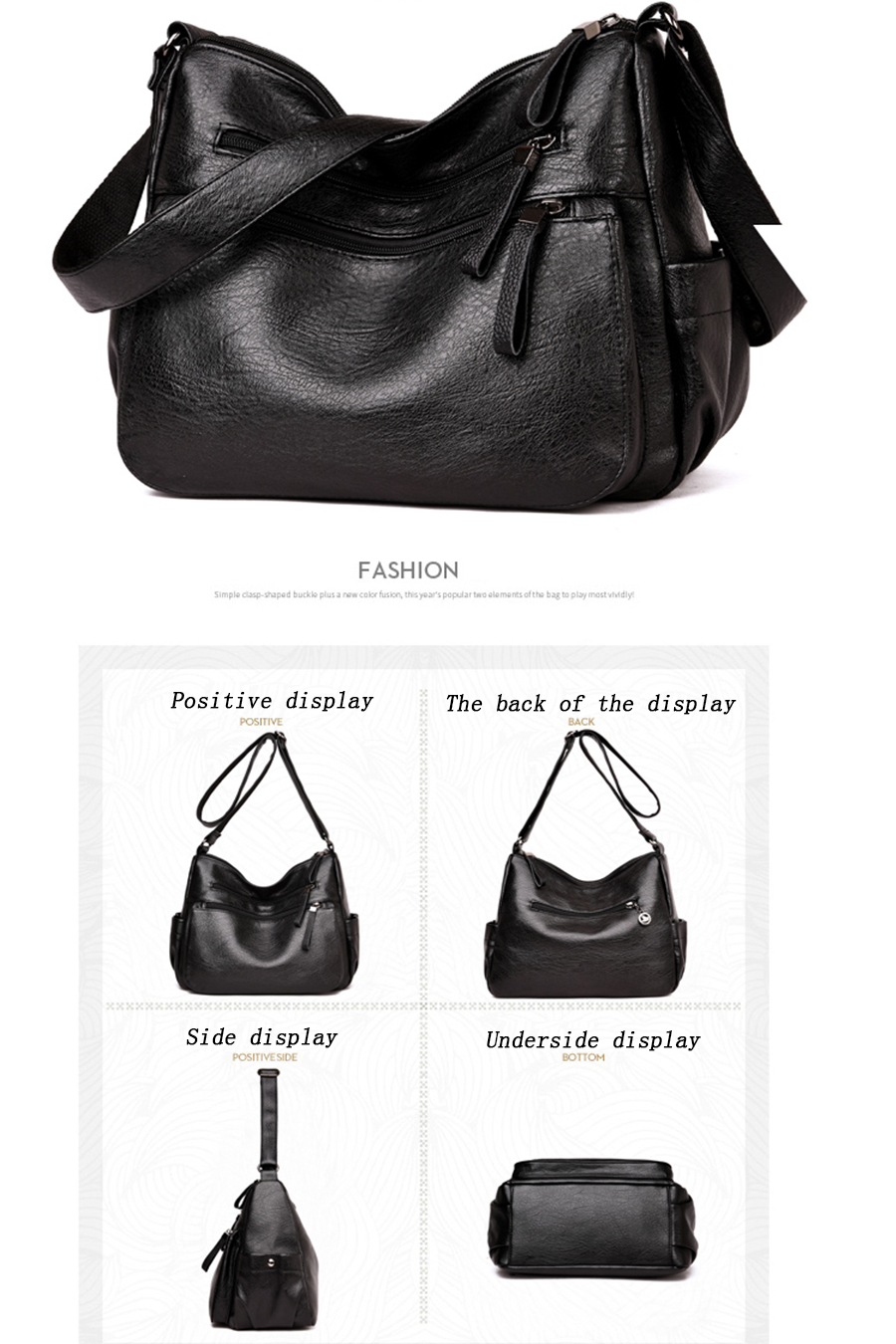Designer High Quality PU Leather Crossbody Shoulder Bags MT0050