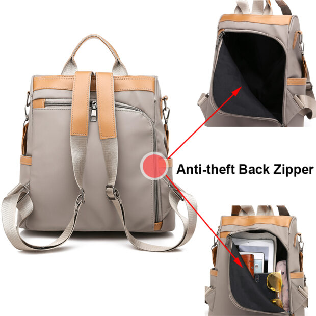 Antitheft Convertible Backpack Shoulder Bag MT0048 meetiyou