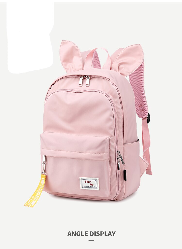 Cute Multifunction Rabbit Large Capacity School Bag Backpack MT0045