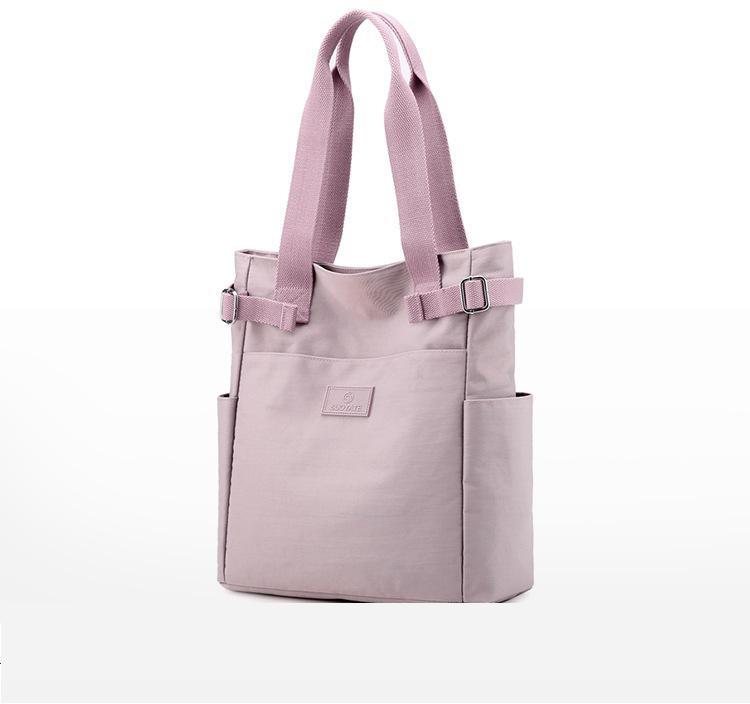 Graceful Lightweight Waterproof Canvas Tote Shoulder Bag MT0051