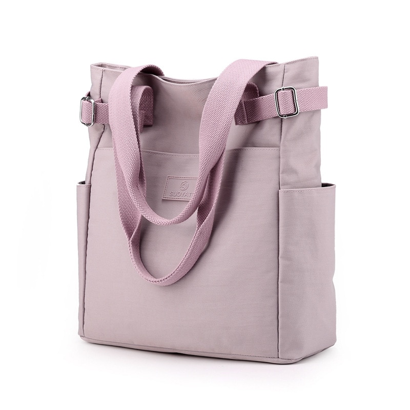 Graceful Lightweight Waterproof Canvas Tote Shoulder Bag MT0051 – meetiyou