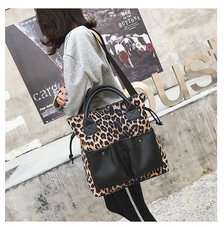 Stylish Leopard Shoulder Crossbody Bag MT0064