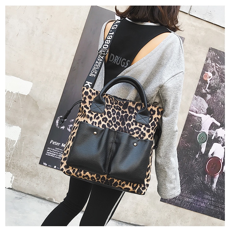 Stylish Leopard Shoulder Crossbody Bag MT0064