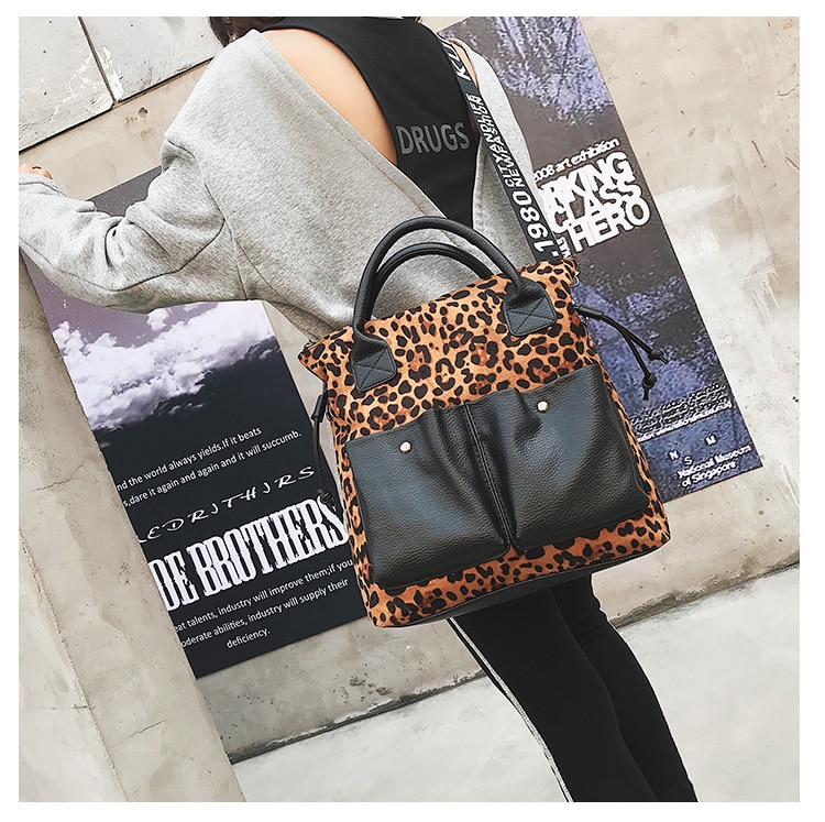 Stylish Leopard Shoulder Crossbody Bag MT0064