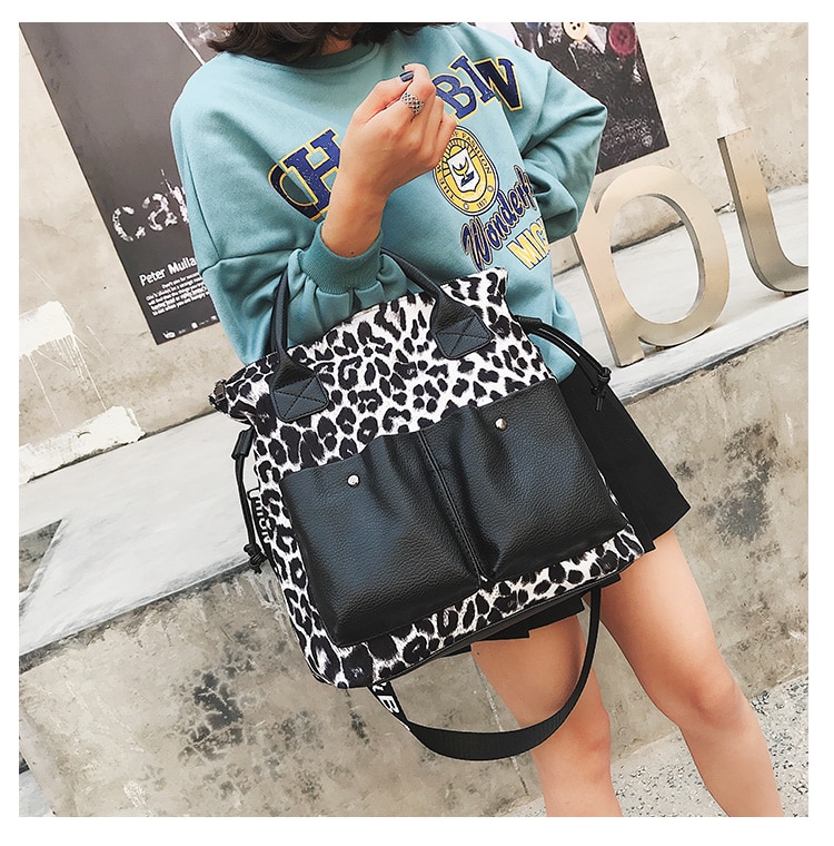 Stylish Leopard Shoulder Crossbody Bag MT0064