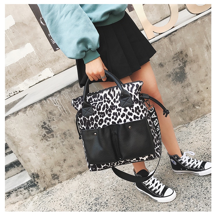 Stylish Leopard Shoulder Crossbody Bag MT0064