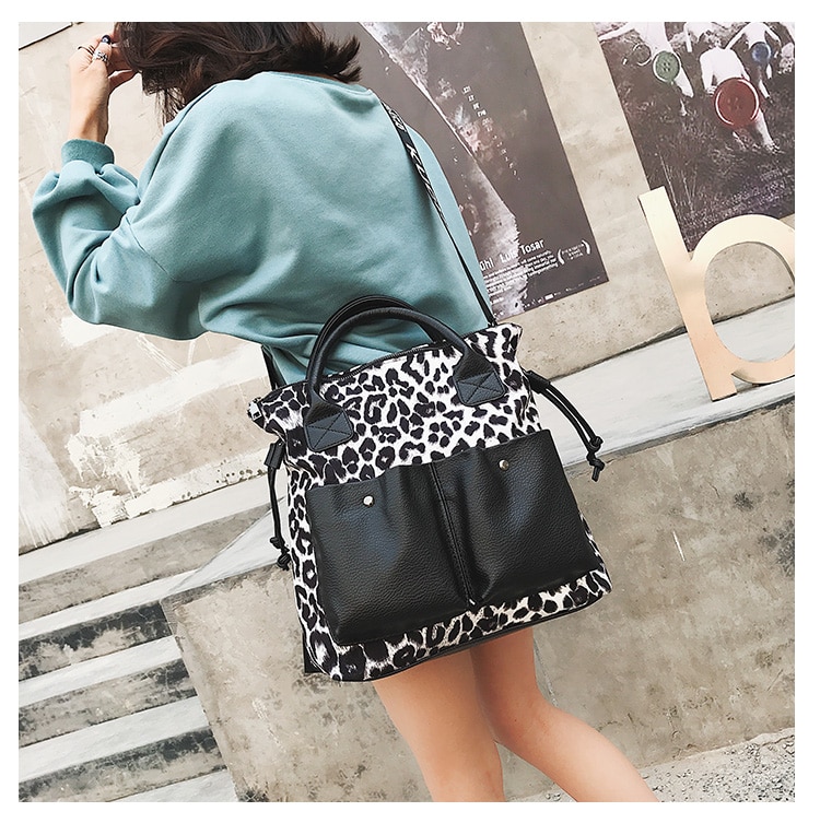 Stylish Leopard Shoulder Crossbody Bag MT0064